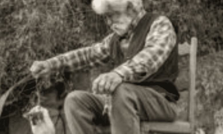 قصة الرجل العجوز المحظوظ