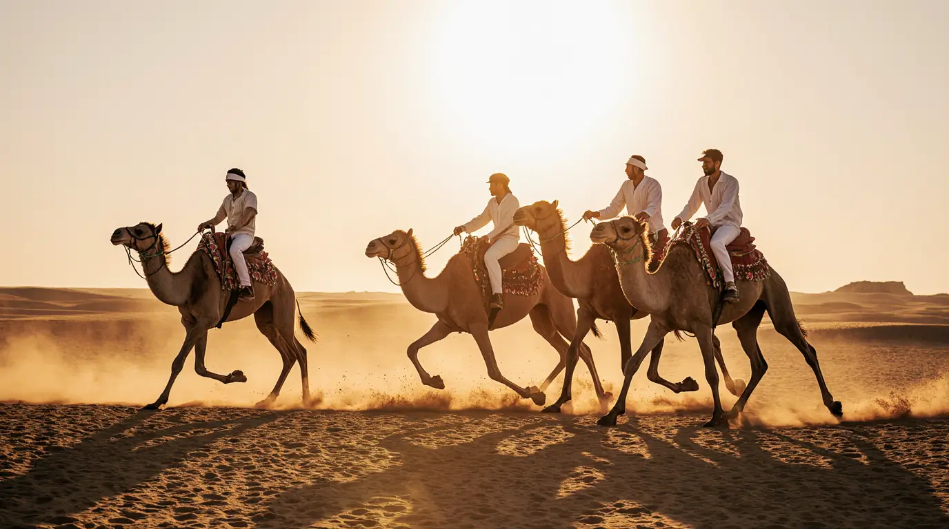 سباق الهجن في الإمارات – تراث عريق ومتعة المنافسة