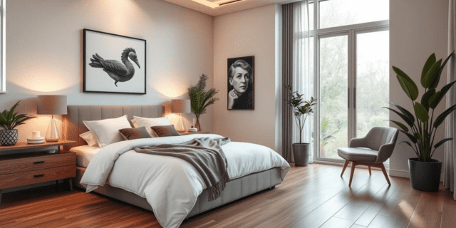 غرفة النوم - أفكار وتصاميم عصرية للراحة المثالية