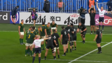 جنوب أفريقيا تتوج بمونديال الرجبي بعد الاطاحة بنيوزلندا