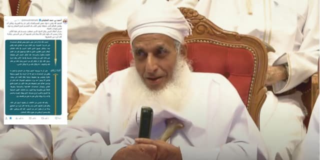 تغريدات سماحة الشيخ أحمد الخليلي تثير غضب البائسين