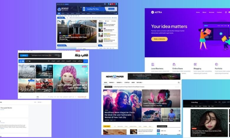 أفضل قوالب ووردبريس الإخبارية: اختر التصميم المثالي لموقعك الإعلامي