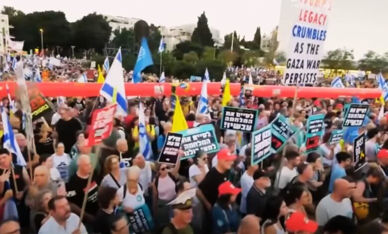 اشتباكات واعتقالات في تل أبيب وسط احتجاجات خطة الحرب على غزة وتحرير الرهائن