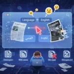 تأثير تغيير لغة الموقع في Google Publisher Center على ظهور المقالات العربية والأجنبية