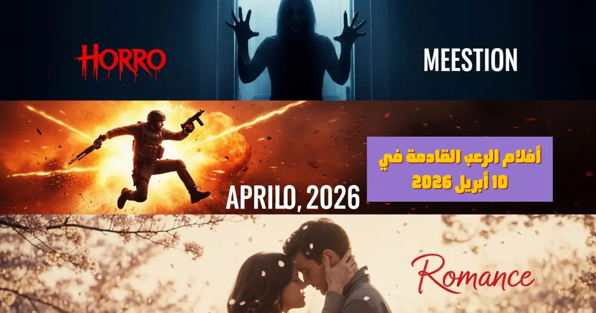 أفلام الرعب القادمة في 10 أبريل 2026